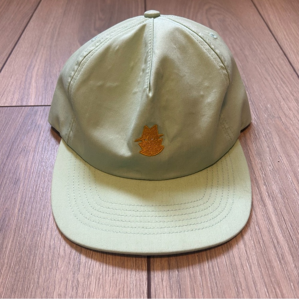Real Bad Man Green Cap with Embroidered Logo